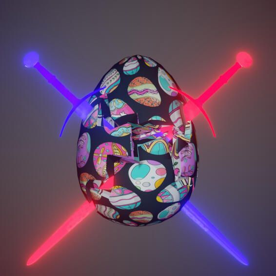 Logo for the Easter War Game Project