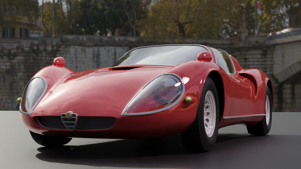 Car Render (Still Image)